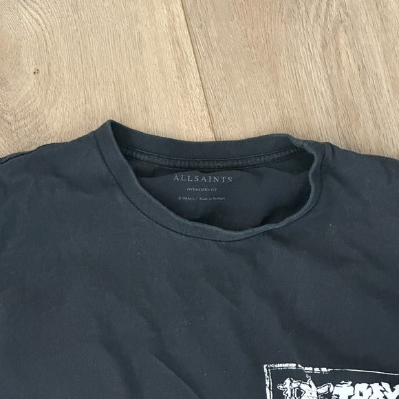 ALLSAINTS Distroy SS Crew XS - Picture 3 of 3